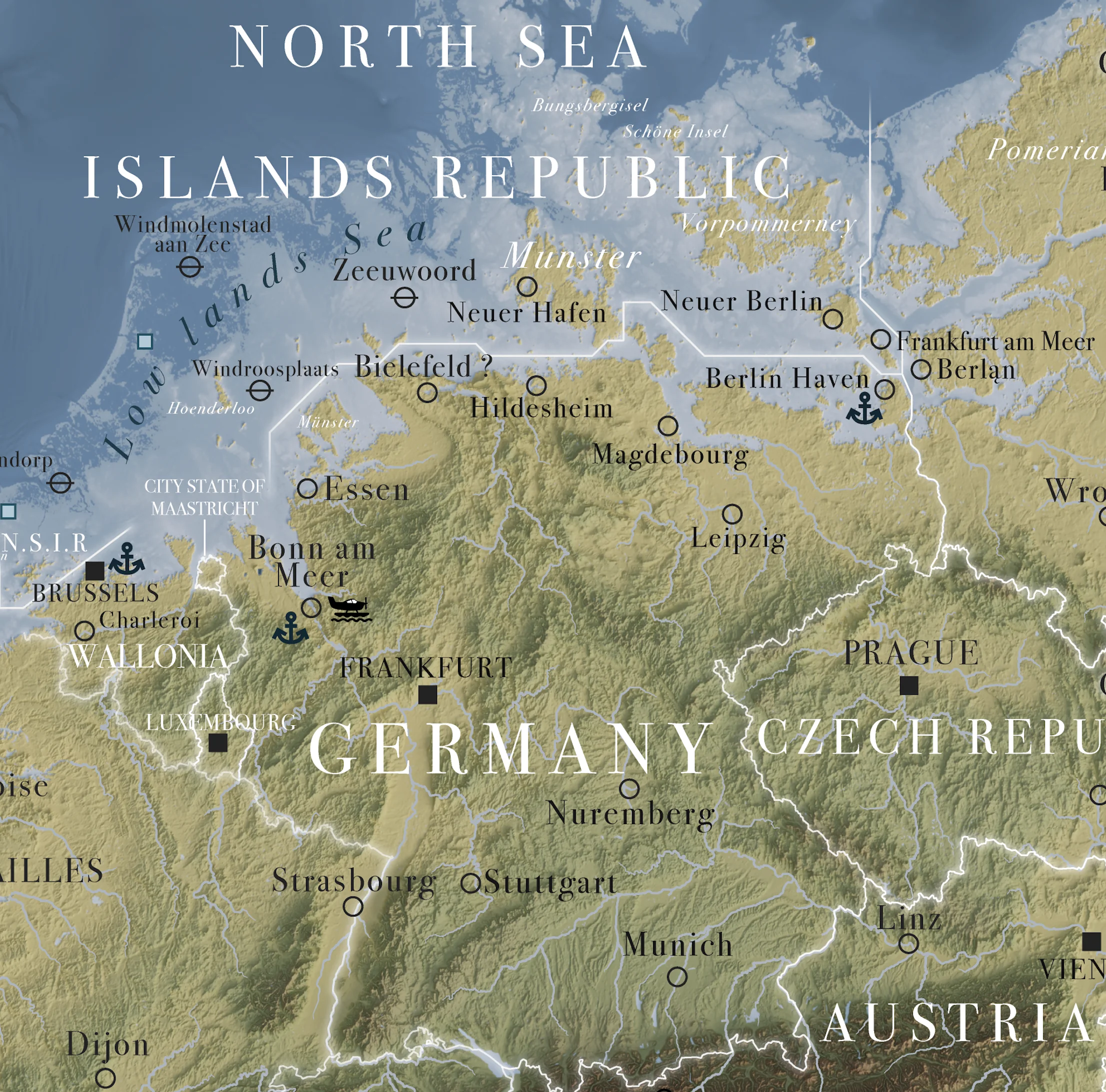 What if all glaciers on Earth melted (Germany)?