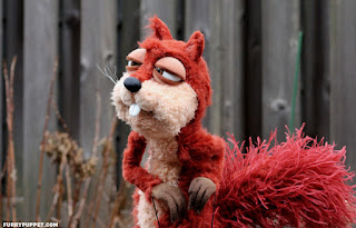 squirrel puppet
