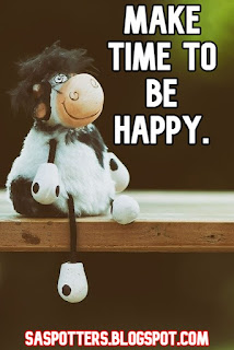 Make time to be happy.