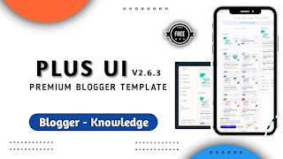 Plus UI Blogger Template download free | Plus UI 2.6.3 Blogger Theme Free Download