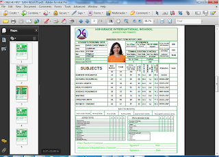 How to use Microsoft Excel to Generate Student Result Report Card Sample PDF