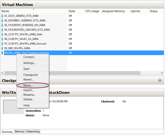 Move location hyperv_Vertual_Machine_