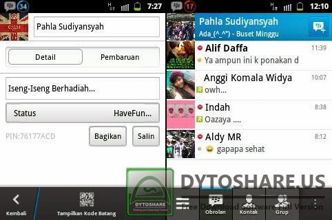 BBM for Android Gingerbread | TKJ 4 | Free Download ...
