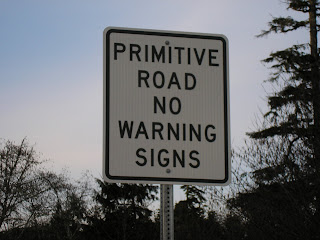 Sign over the Quinault River
