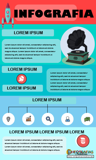 Infografia editable para temas de investigación