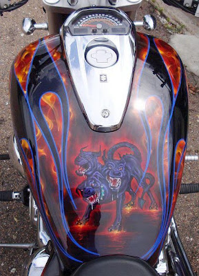 tank art airbrush