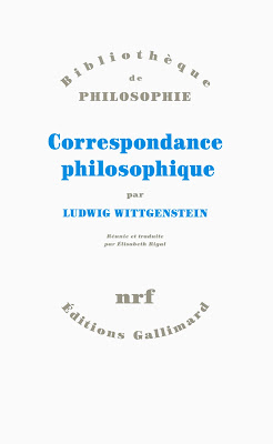 Correspondance philososphique Ludwig Wittgenstein