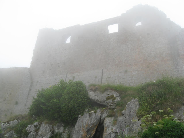 Monsegur, último castelo cátaro tomado pelos Cruzados no sul da França.