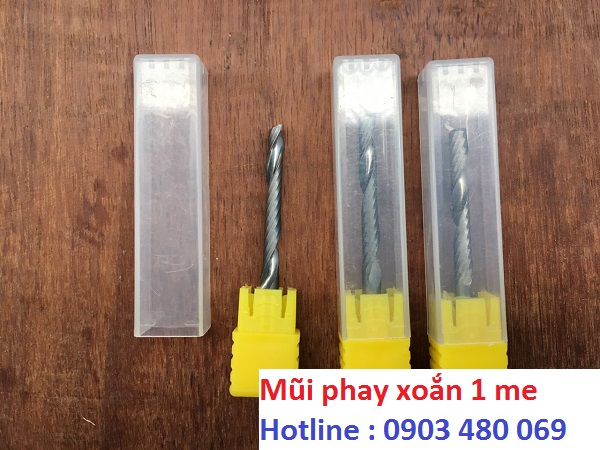 Mũi phay xoắn CNC 1 me 