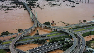 LLuvias torrenciales en Brasil