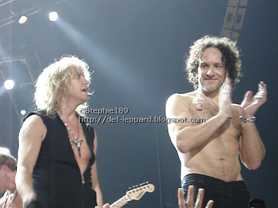 Phil Collen, Rick Savage, & Vivian Campbell - Def Leppard - 2008