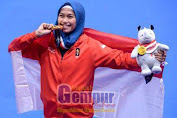 Defia Rosmaniar Picu Semangat Atlet Indonesia Bermental Juara di Asian Games