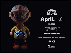 Chapel of Dawn x Made by Monsters x Ron English Original Colorway Grin Designer Vinyl Figure