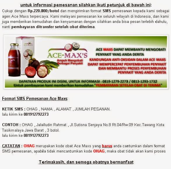 Pemesanan Obat Kanker Serviks Ace Maxs