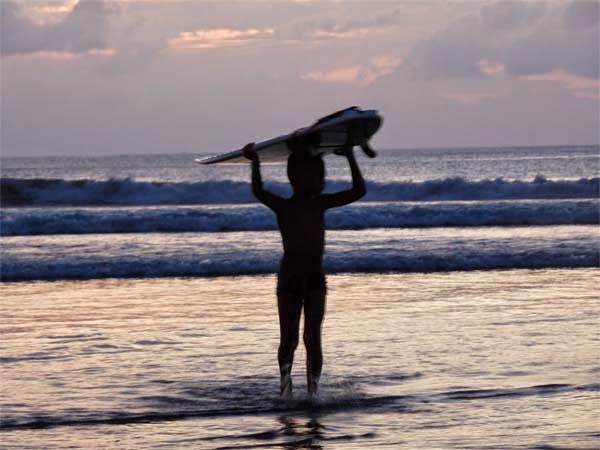 Beautiful Sunset at Kuta Beach