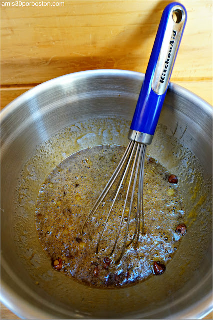 Relleno de la Chocolate Bourbon Pecan Pie