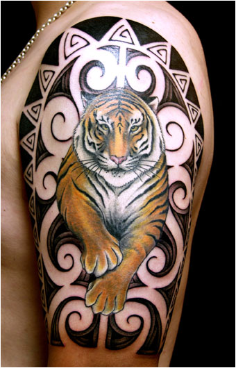 Tiger tattoos and tattoo designs are always popular 