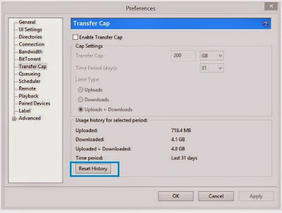 Cara Menghapus history uTorrent
