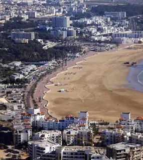 Vue panoramique Agadir