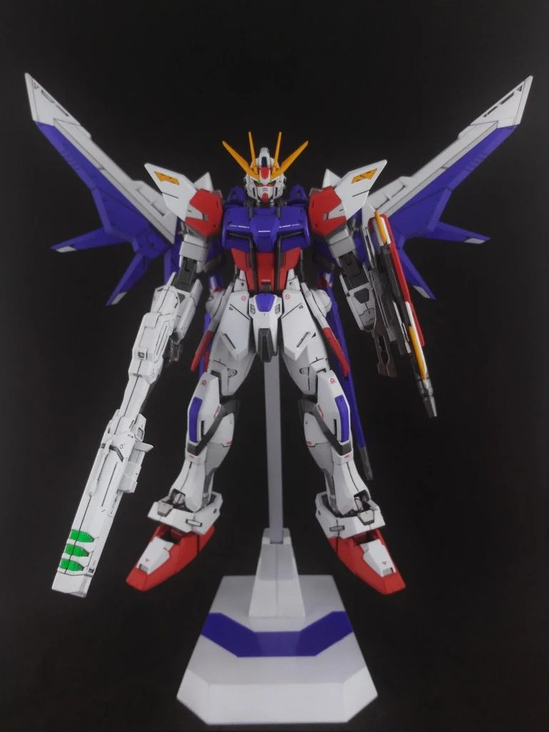 Painted Build: MG 1/100 Build Strike Gundam Full Package