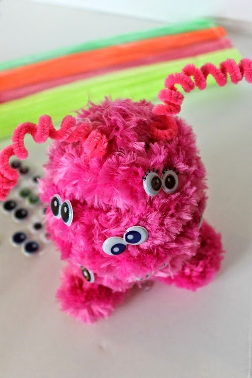 googly eyed monster craft
