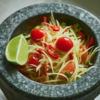Tam Mak Hung (Lao Green Papaya Salad)