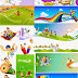 Tranh Mầm non file PSD. Download miễn phí