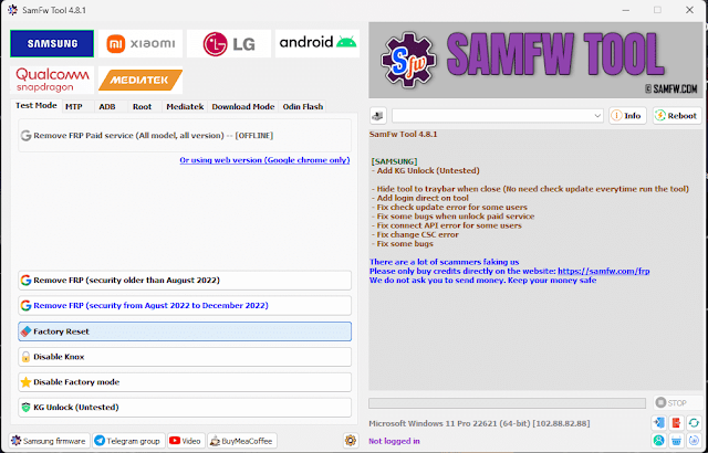 SamFw Tool V4.8.1