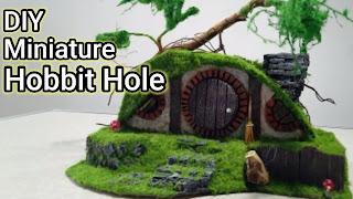 How to make Diorama Hobbit House