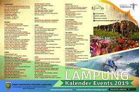 Jelajah Nusantara : Berikut Jadwal Kegiatan di Kalender Event Lampung 2019