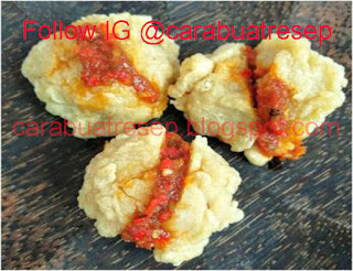 Foto Resep Pempek Cetotan (Cetot) atau Pempek Betotan (Betot) Khas Palembang Garing Renyah Crispy Sederhana Spesial Asli Enak