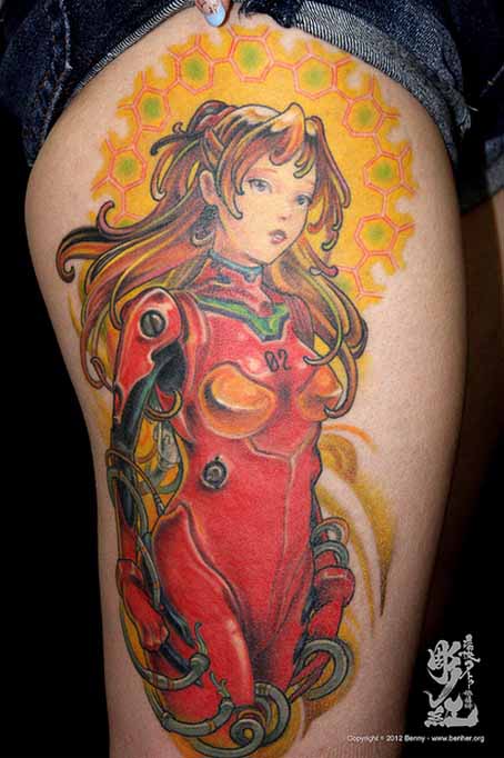 The Anime Tattoo Pictures are Courtesy of Danny Choo