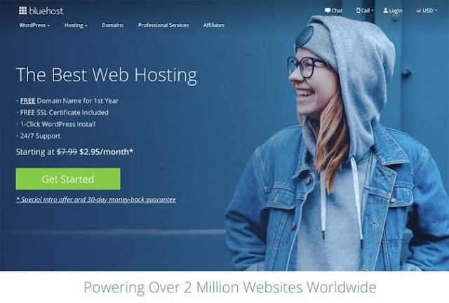 Bluehost- A Popular Hosting for Your Website