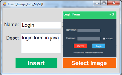  How To Insert Image Into MySQL Database Using VbNet VB.Net Insert Image Into MySQL