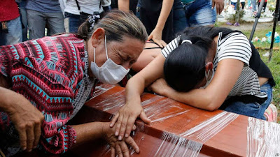 Death rate increases in clombia Disaster as the information records 270