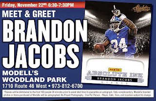 Meet and Greet Brandon Jacobs at Modell's Sporting Goods