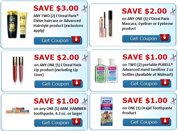 loreal-shampoo-loreal-makeup-arm-hammer-oralgel-purell-printable-coupons