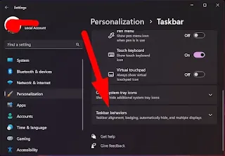 Taskbar Windows 11 Di Kiri