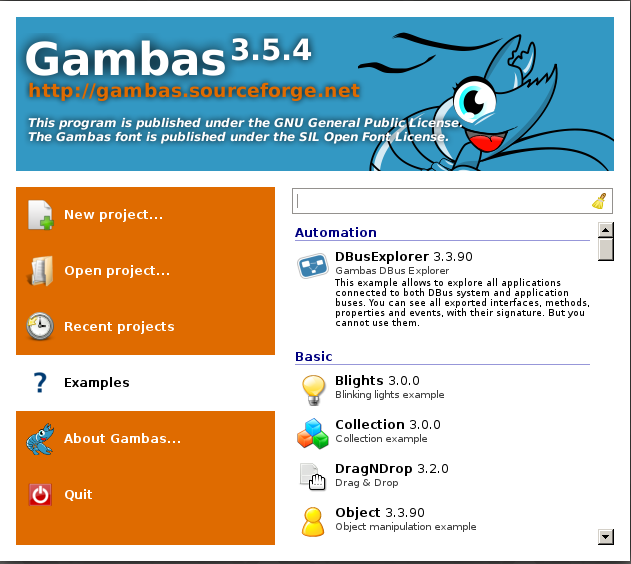 Cara install Gambas pengganti Visual Basic di Linux Ubuntu dan Debian Wheezy (Kali Linux)