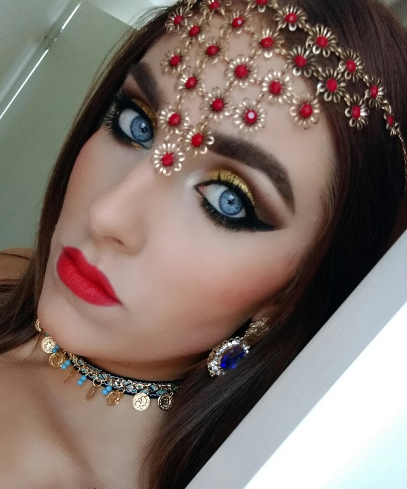 Lipstick in London Arabic Make up 