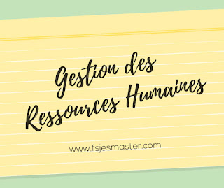 Cours Gestion des Ressources Humaines GRH