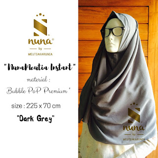 nunameutia instan dark grey