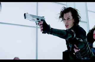 Resident Evil Retribution Alice Shooting Screenshot HD Wallpaper