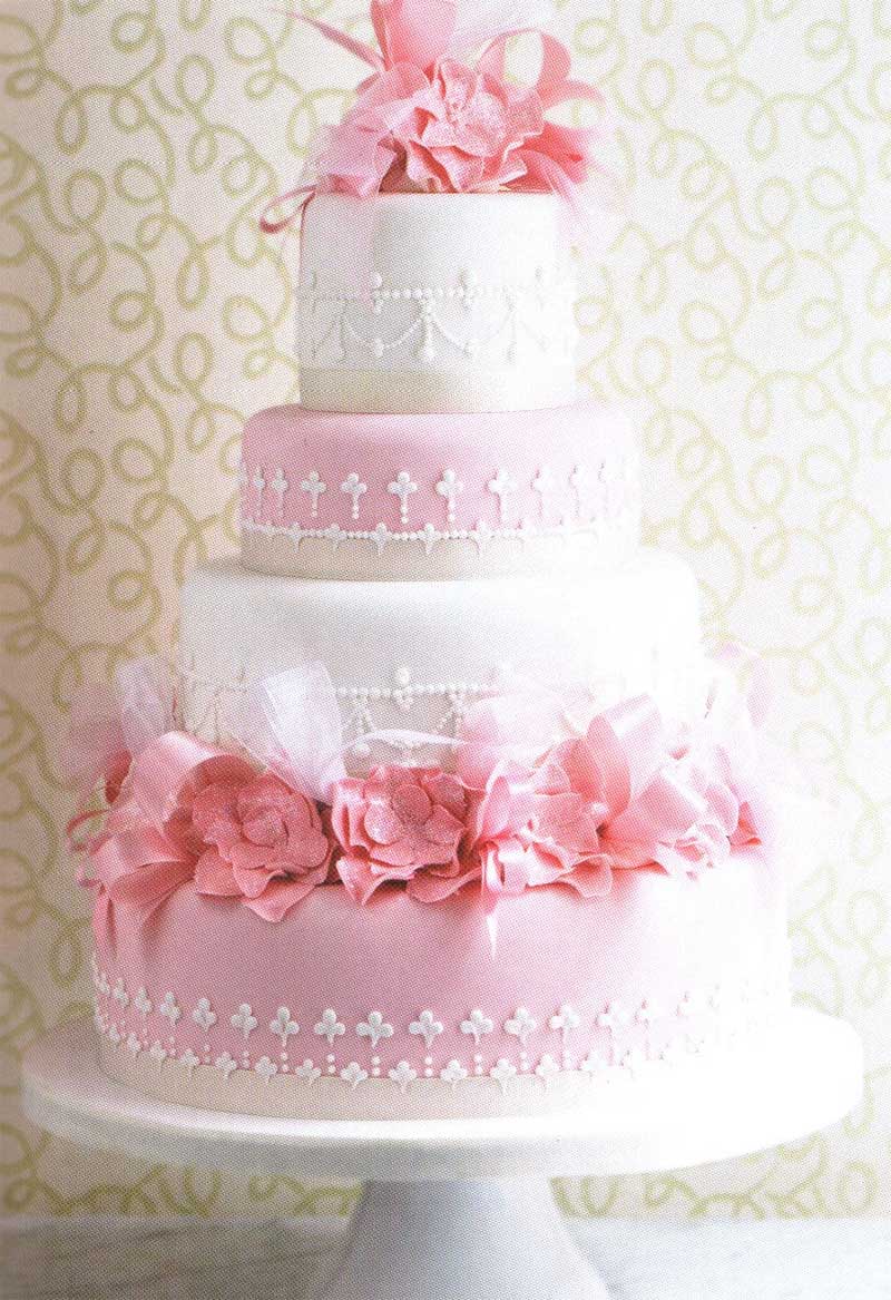 A Pink cake kue  Pengantin  A Pink Cake Pinterest