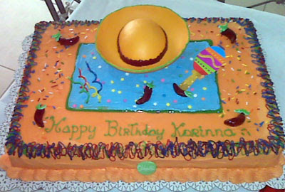 cinco de mayo vanilla cake