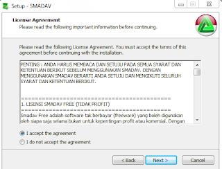 Click I accept the agreement and Click Next.