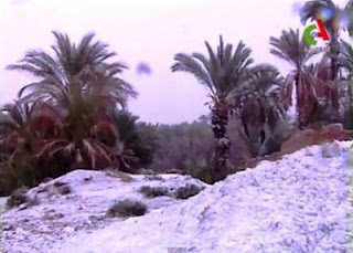 Salju Turun di Gurun Pasir Sahara