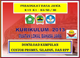 DOWNLOAD PERANGKAT JAWA K13 SD/MI Kelas 6.pdf Tahun 2020/2021 Gratis!