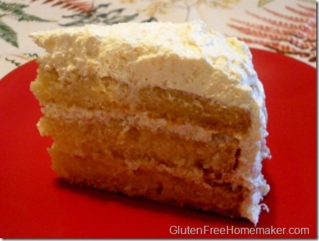 orange pineapple cake slice