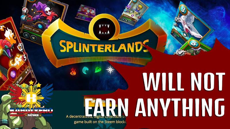 I Will Not Earn Anything From This Game! - Splinterlands Gamplay (Card Battle / Play To Earn)